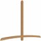 Ekena Millwork Bellingham Timber Gable Bracket, Western Red Cedar, 108"W x 72"H x 3 1/2"D x 3 1/2"F, 16/12 Pitch GBW108X72X0404BEL00SWR - alternate 4